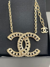 Load image into Gallery viewer, Chanel Gold Chain With Big Gold CC Necklace
