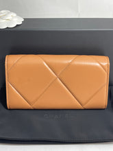 Load image into Gallery viewer, Chanel 21k Flap 19 Caramel Wallet
