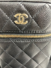Load image into Gallery viewer, Chanel Black Caviar Leather Crossbody Phone Bag
