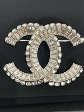 Load image into Gallery viewer, Chanel Baguette Crystal Brooch
