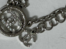 Load image into Gallery viewer, Chanel CC Micro Silvertone CC Necklace
