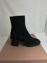 Load image into Gallery viewer, Gianvito Rossi Black Suede Booties
