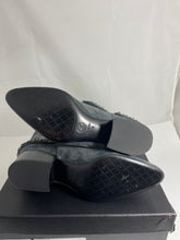 Load image into Gallery viewer, Chanel 19 A Dark Grey CC Suede Calfskin Booties
