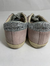Load image into Gallery viewer, Golden Goose Superstar Distressed Silver Glitter Sneakers

