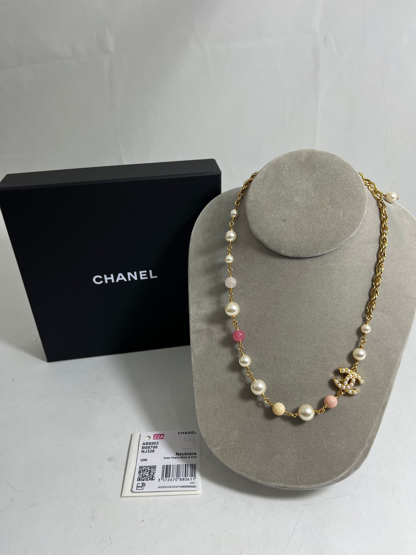 Chanel Pearl Confection CC Necklace