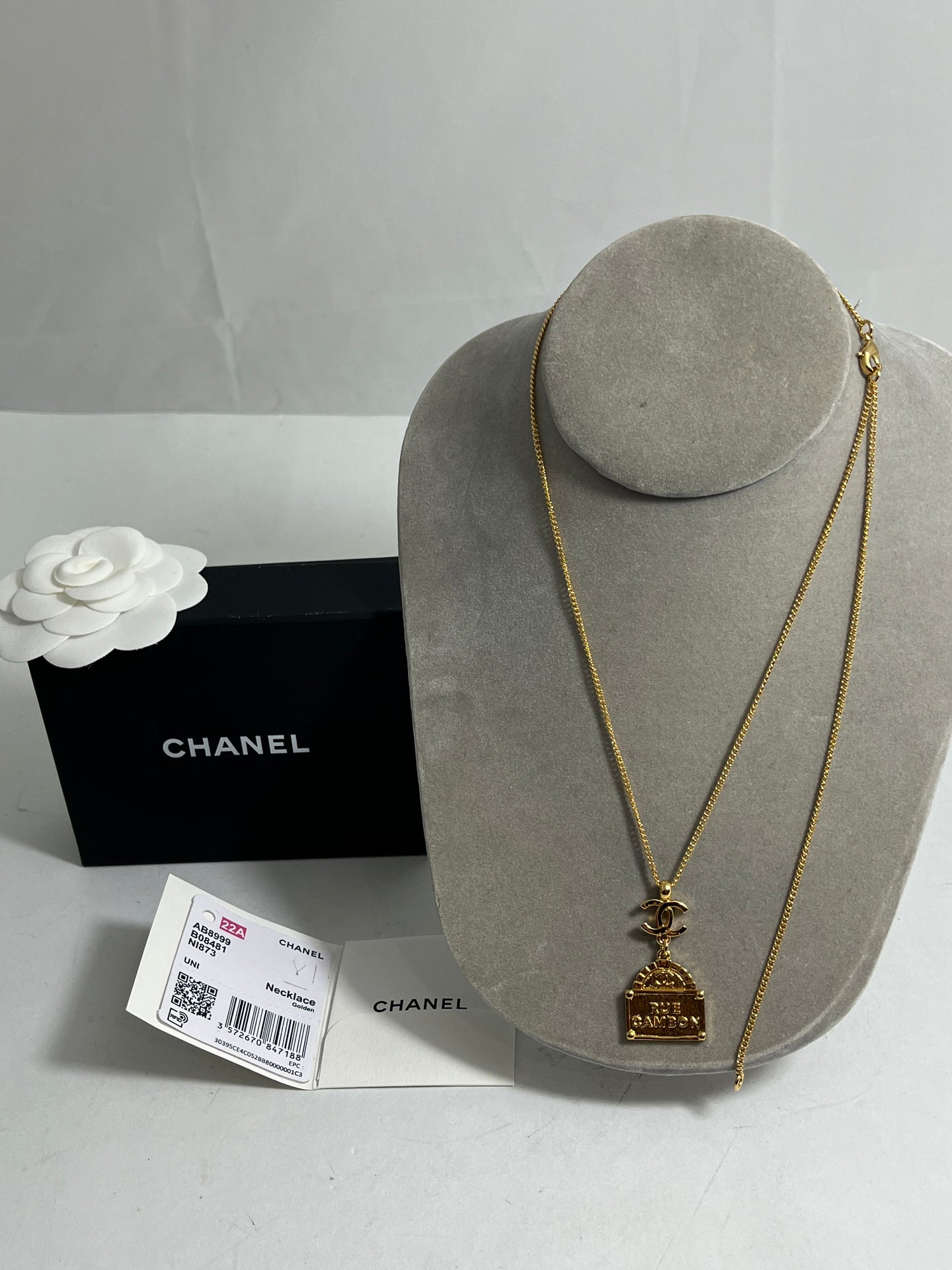 Chanel Rue Cambon Door Necklace