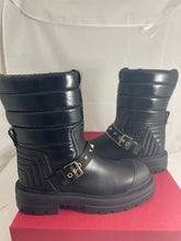 Load image into Gallery viewer, Valentino Garavani Calfskin Rockstud Combat Boots
