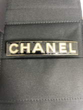 Load image into Gallery viewer, Chanel Black White Enamel Barette
