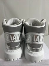 Load image into Gallery viewer, Dior D-Player36 Nylon &amp; Laminated Silver High Top
