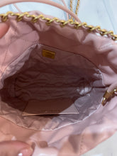 Load image into Gallery viewer, Chanel 23S Calfskin Pink Mini 22 Crossbody Bag
