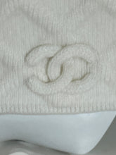 Load image into Gallery viewer, Chanel NWB Cashmere Ivory CC Cuff Hat
