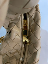 Load image into Gallery viewer, Bottega Veneta Porridge Intreciatto Leather Top Handle Handbag
