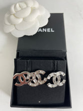 Load image into Gallery viewer, Chanel CC Baguette Statement Earrings
