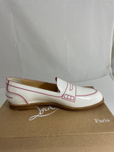 Load image into Gallery viewer, Christian Louboutin White Leather Loafer
