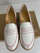 Load image into Gallery viewer, Christian Louboutin White Leather Loafer
