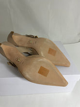 Load image into Gallery viewer, DIOR D-Dior Technical Fabric Nude Mules
