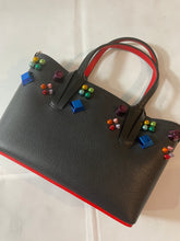Load image into Gallery viewer, Christian Louboutin Black Cabata East/West Mini Crossbody Bag

