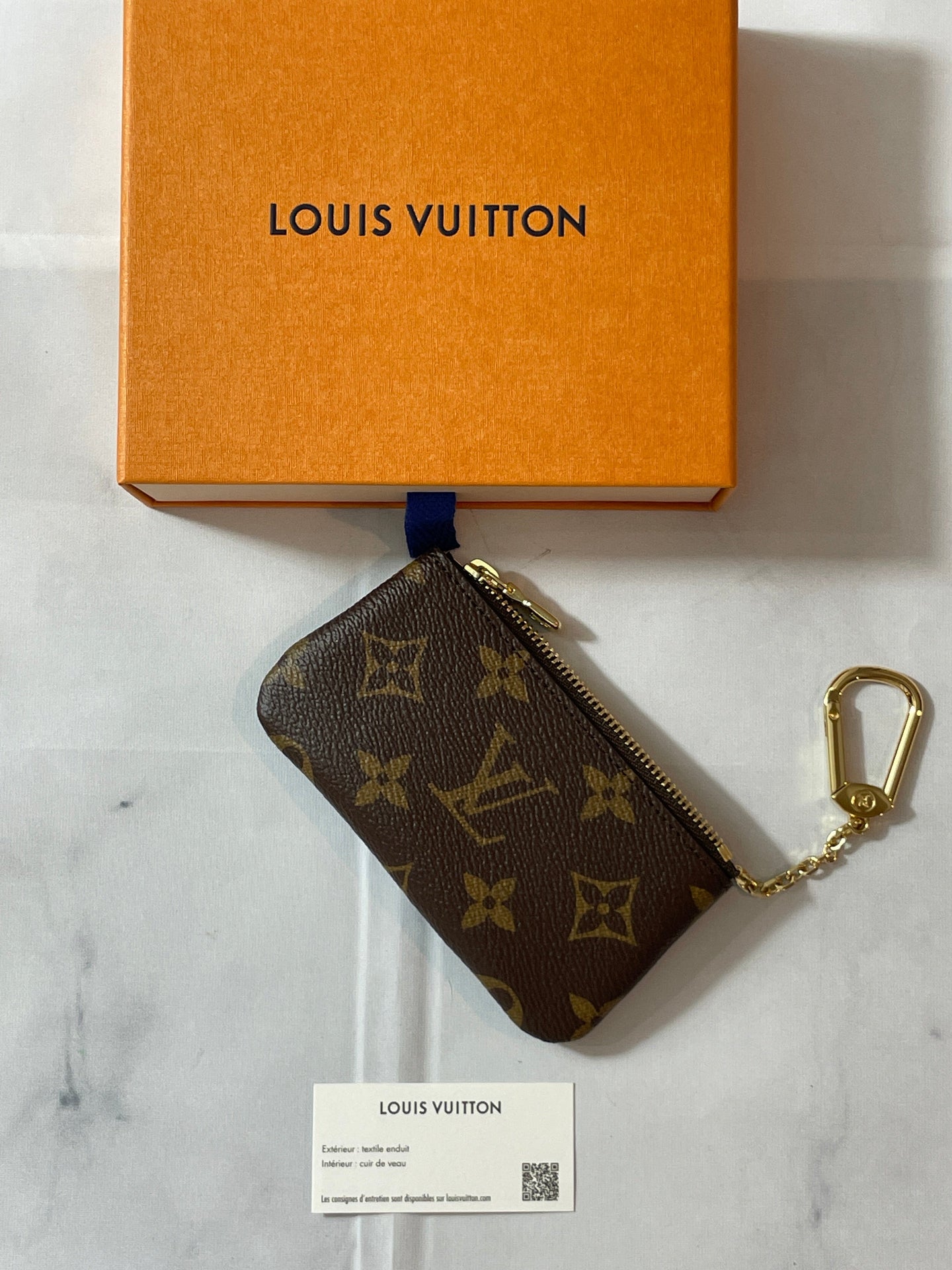 Louis Vuitton Monogram Key Cles Wallet