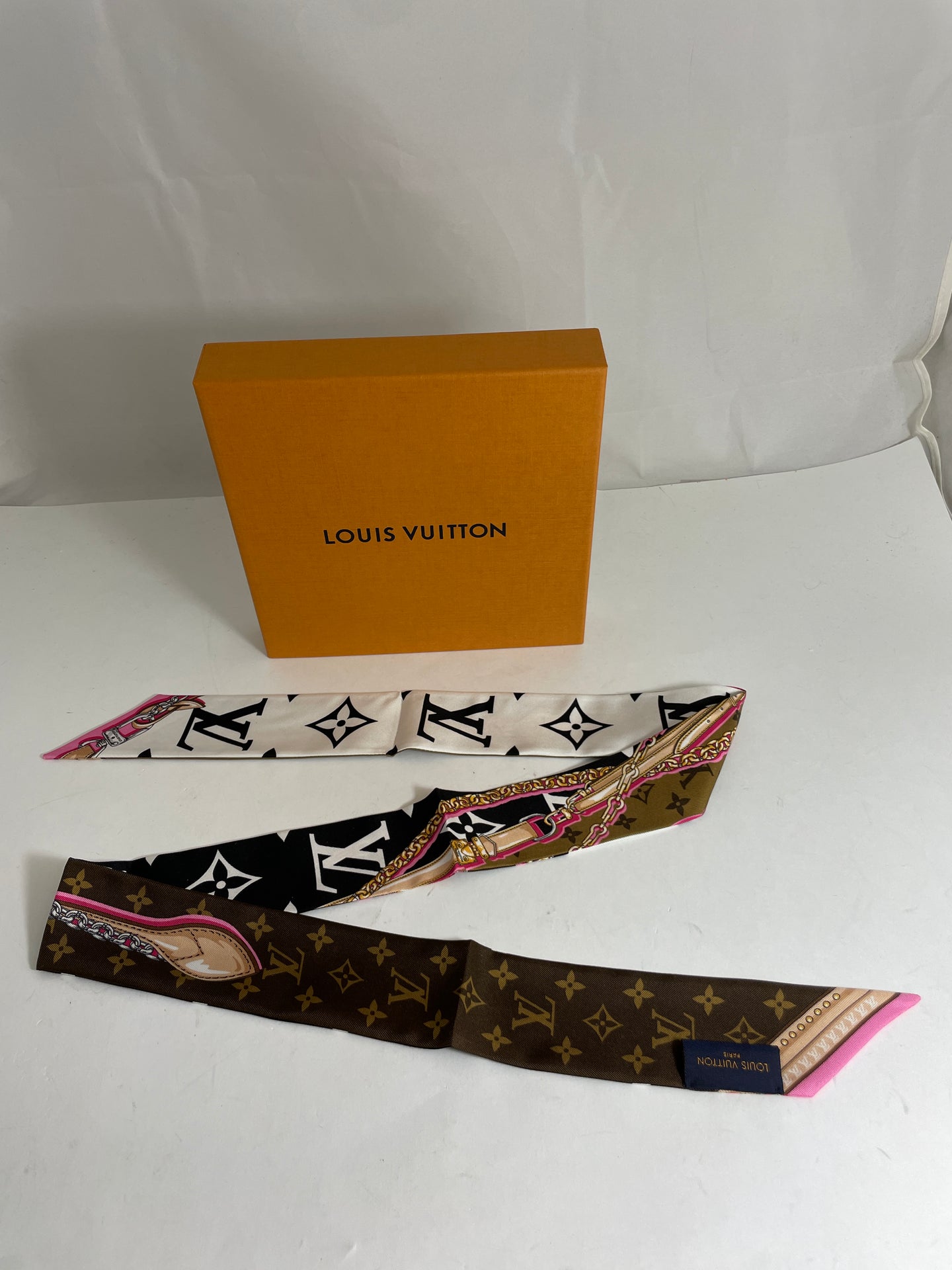 Louis Vuitton Multicolor Twilly Scarf