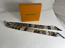 Load image into Gallery viewer, Louis Vuitton Multicolor Trunk Twilly Scarf
