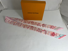 Load image into Gallery viewer, Louis Vuitton Multicolor Trunk Twilly Scarf

