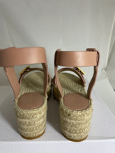 Load image into Gallery viewer, Dior Rose De Ven Platform Espadrille Sandals
