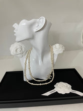 Load image into Gallery viewer, Chanel 20B NWB pearl strand CC pearl/crystal inlay necklace
