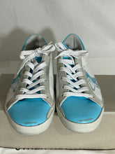 Load image into Gallery viewer, Golden Goose Superstar Distressed Blue Sneakers
