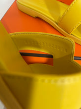 Load image into Gallery viewer, Hermes Oran Yellow Sandals
