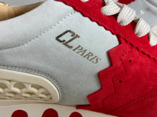 Load image into Gallery viewer, Christian Louboutin Loubishark Red Suede Sneaker
