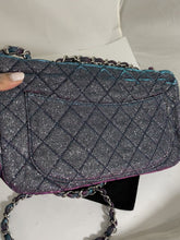 Load and play video in Gallery viewer, Chanel Iridescent Glitter Jumbo Crossbody Bag
