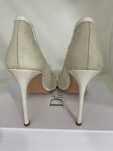 Load image into Gallery viewer, DIOR D-Moi White Plumetis Tulle Pumps
