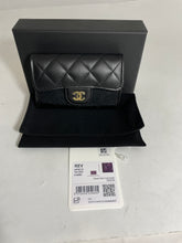 Load image into Gallery viewer, Chanel Black Lambskin CC Card Case
